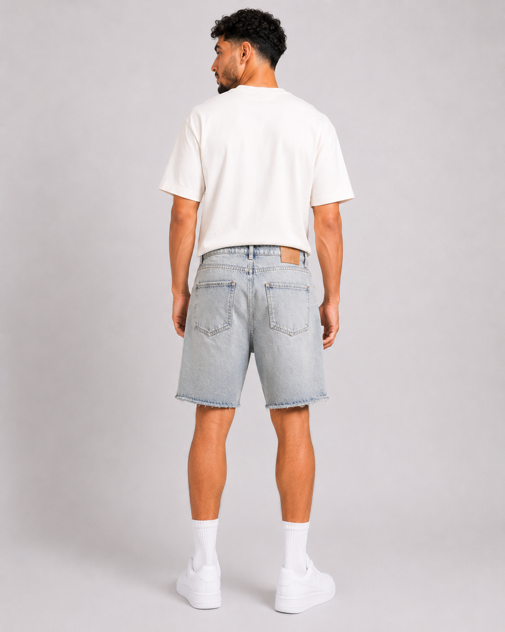 Bermuda Denim – Bleu Gris