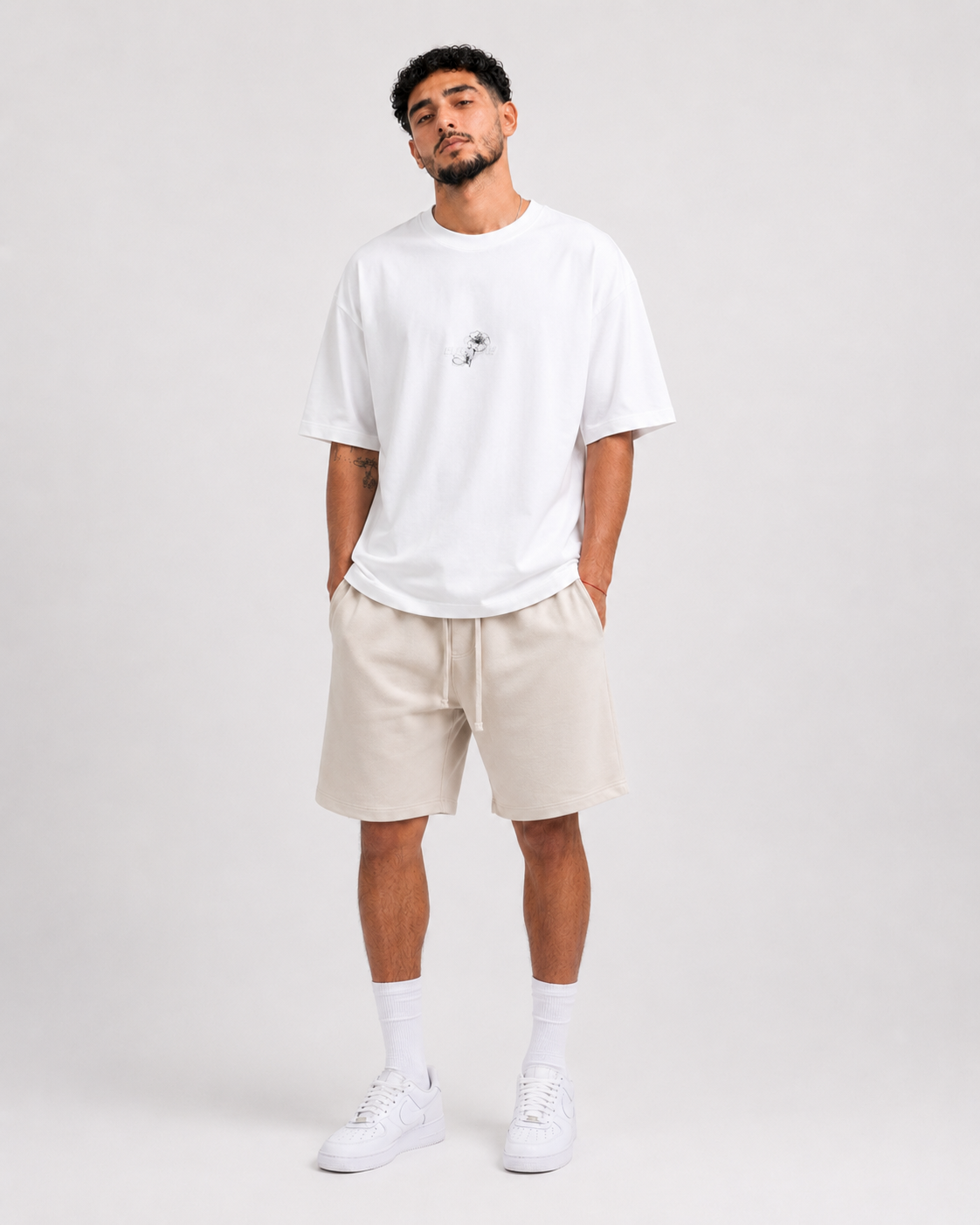 T-shirt Elegantly Blanc
