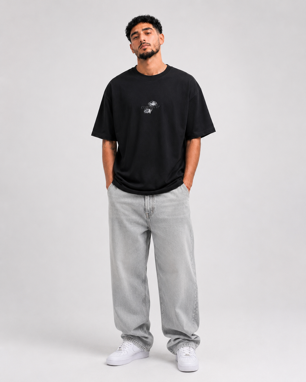 T-shirt Elegantly Noir