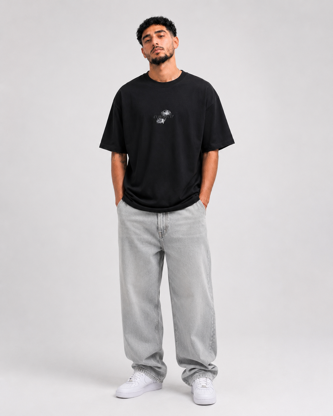 T-shirt Elegantly Noir