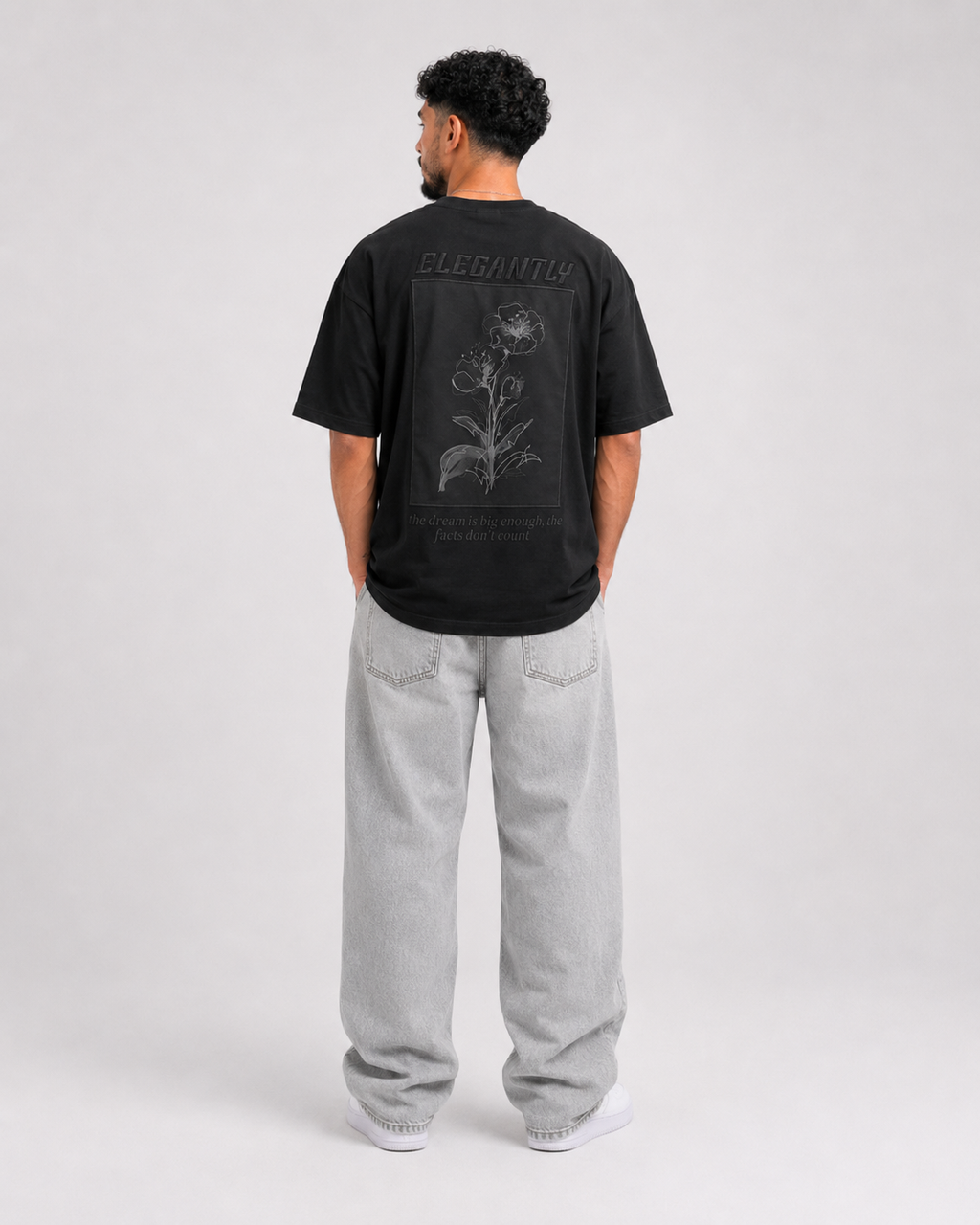 T-shirt Elegantly Noir