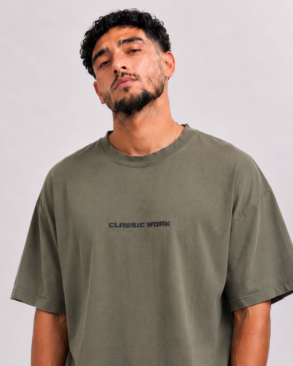 T-shirt Classic Work Kaki
