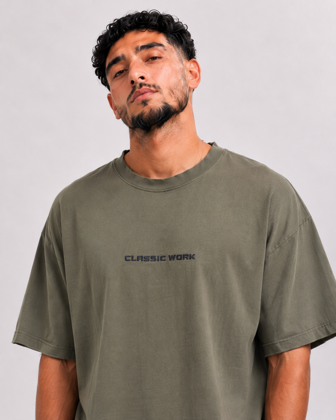 T-shirt Classic Work Kaki