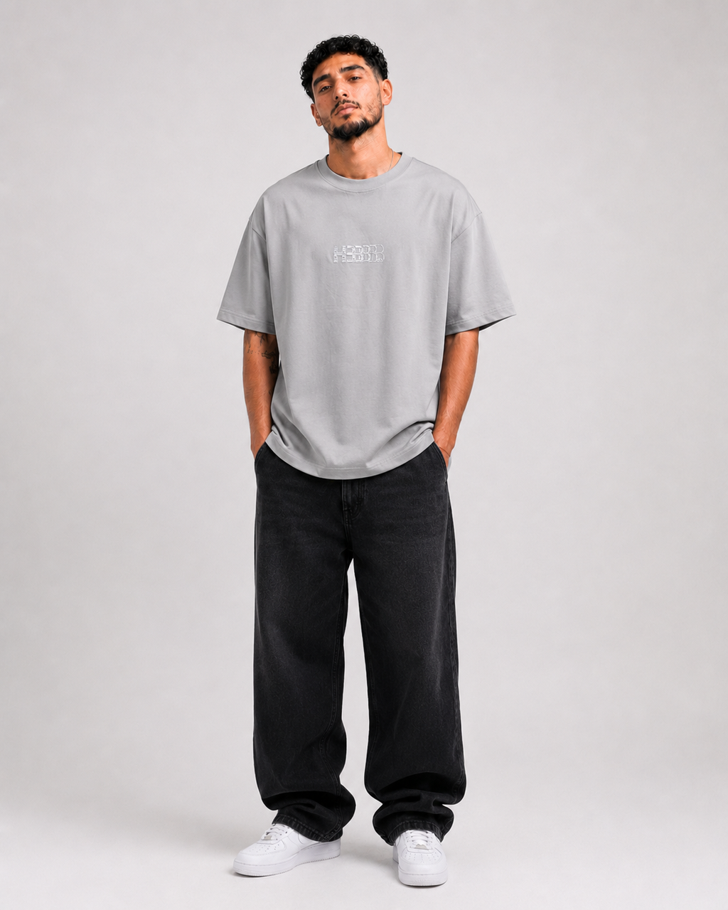 T-shirt HB Humble Gris