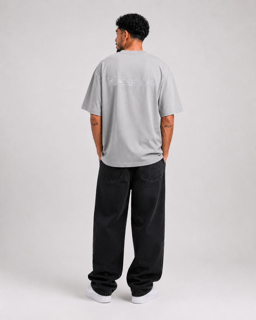 T-shirt HB Humble Gris