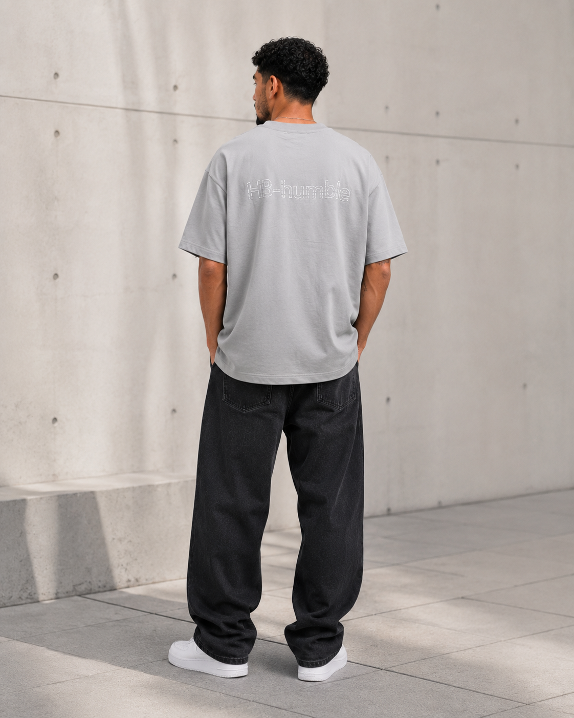 T-shirt HB Humble Gris