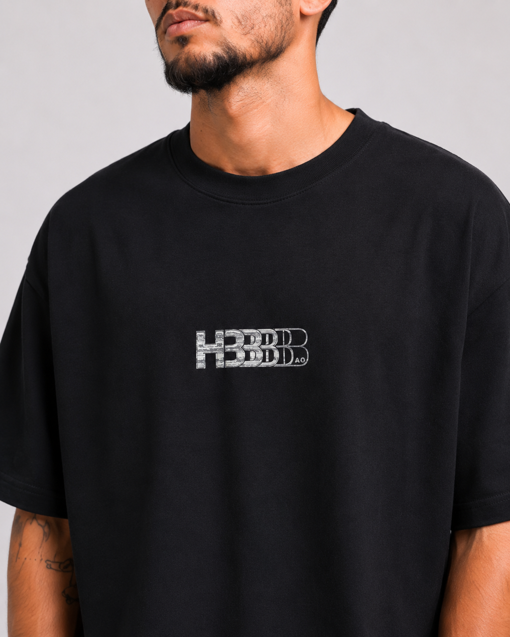 T-shirt HB Humble Noir