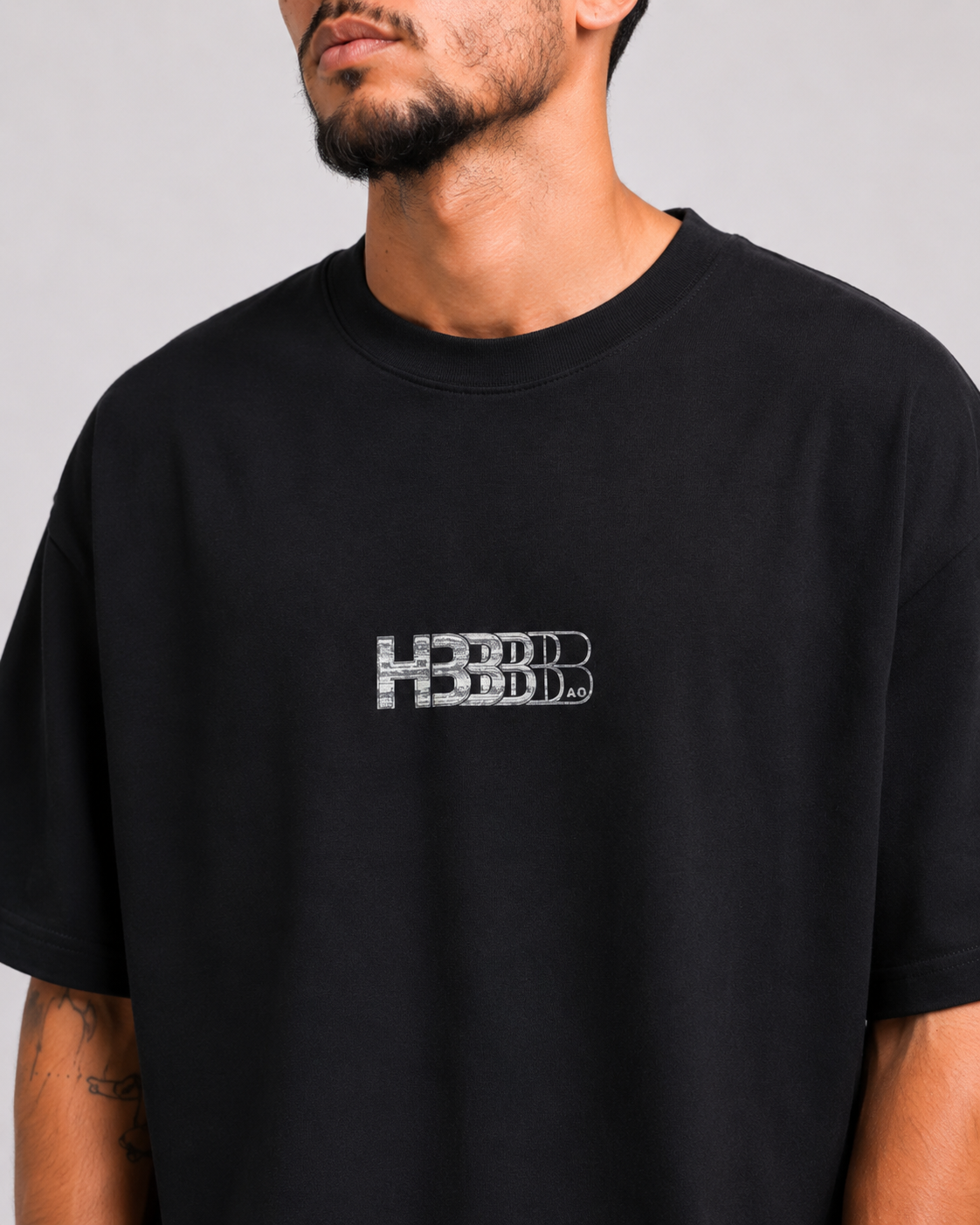 T-shirt HB Humble Noir