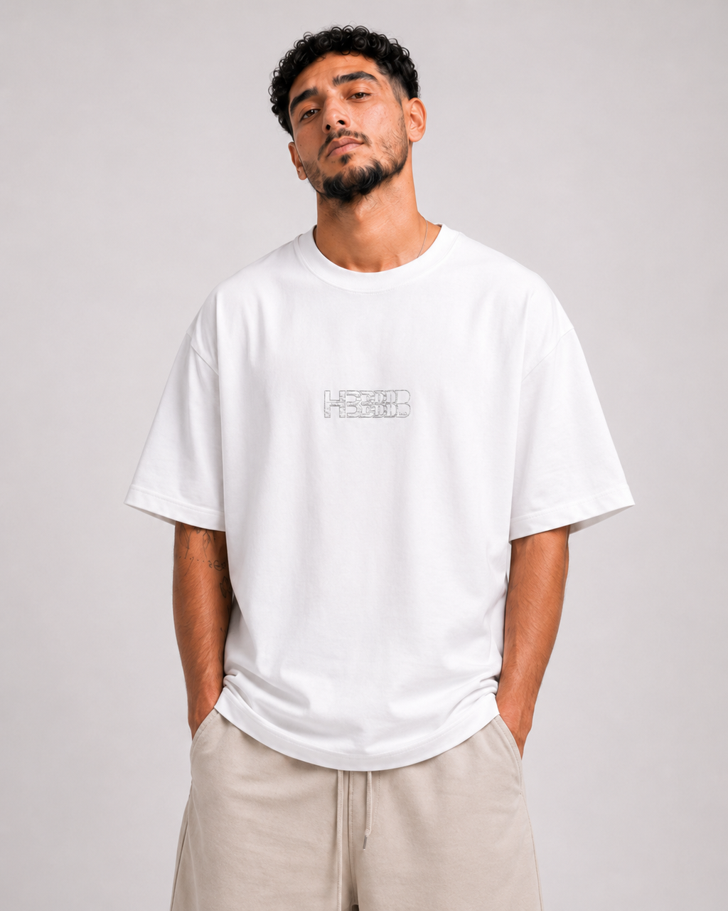 T-shirt HB Humble Blanc