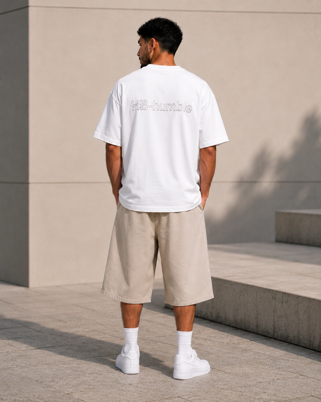 T-shirt HB Humble Blanc