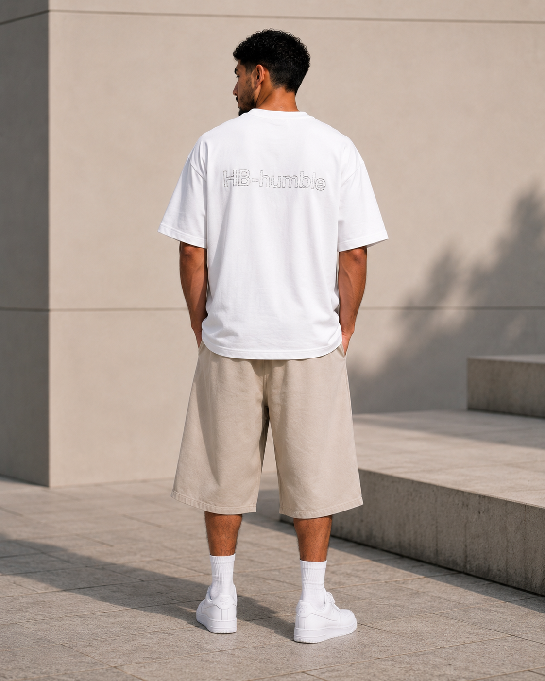 T-shirt HB Humble Blanc