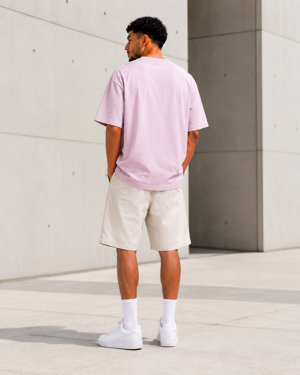 T-shirt Emotion Rose Clair