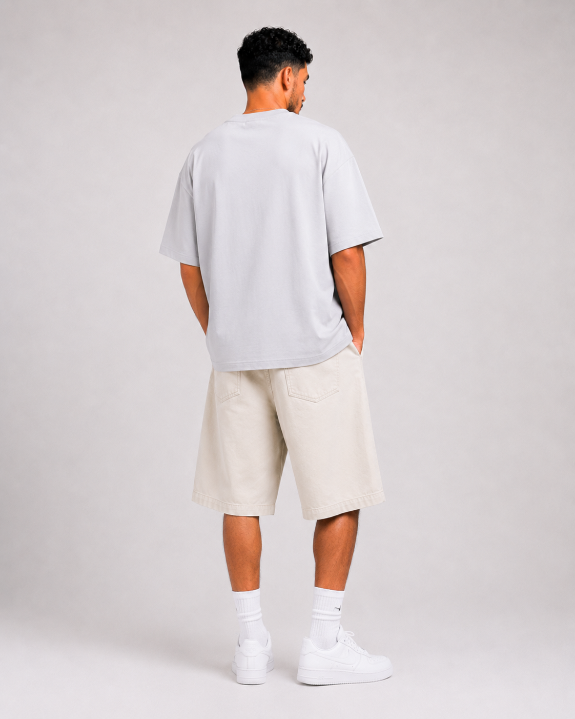T-shirt Emotion Gris Clair