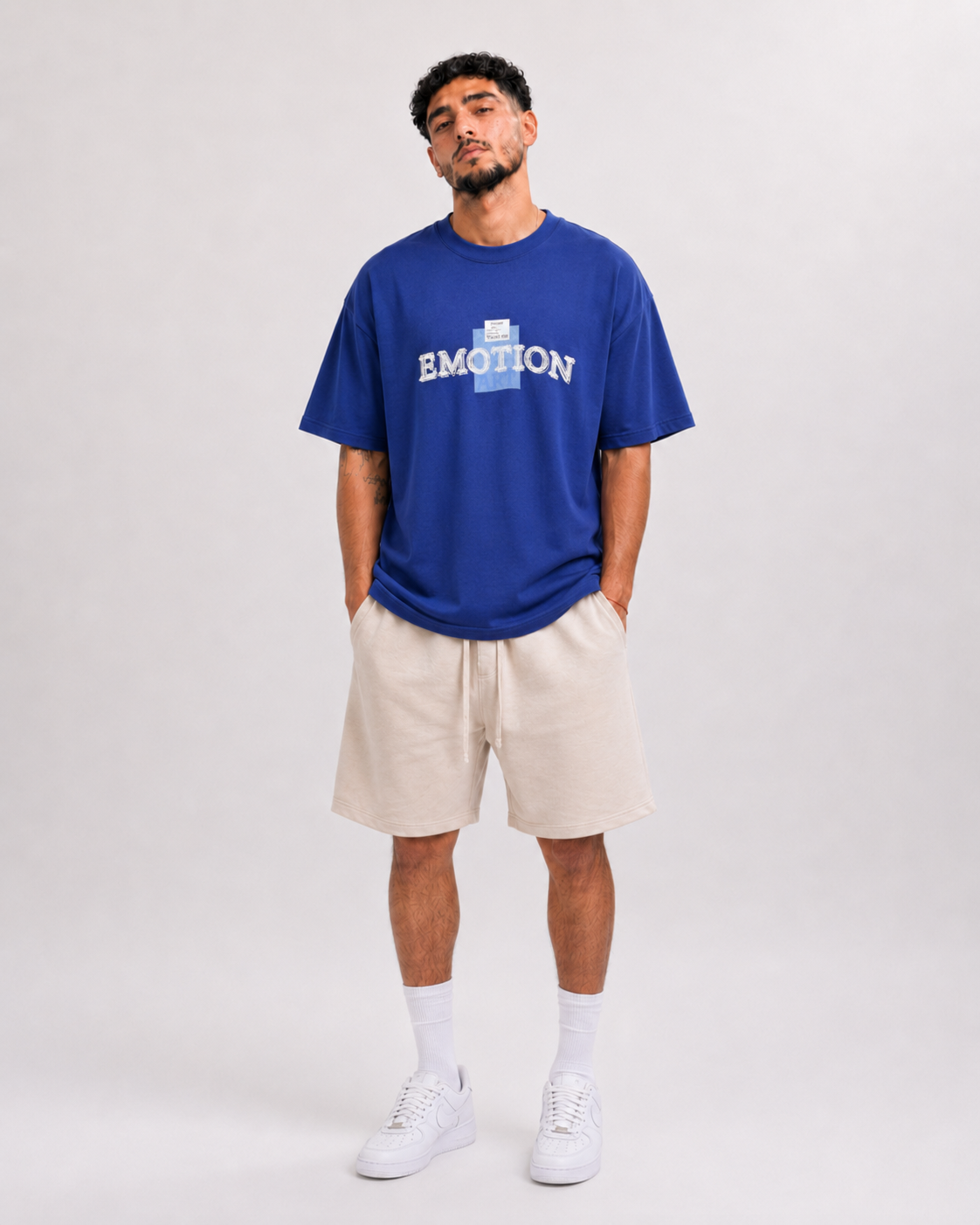T-shirt Emotion Bleu Roi