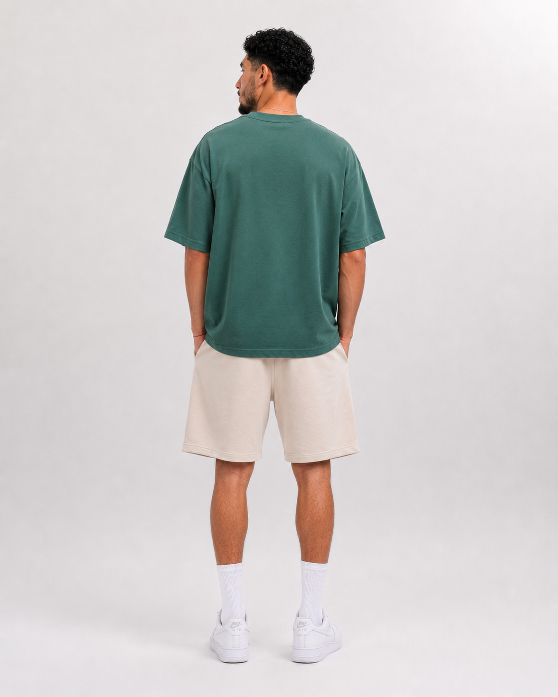 T-shirt Born This Vert Forêt