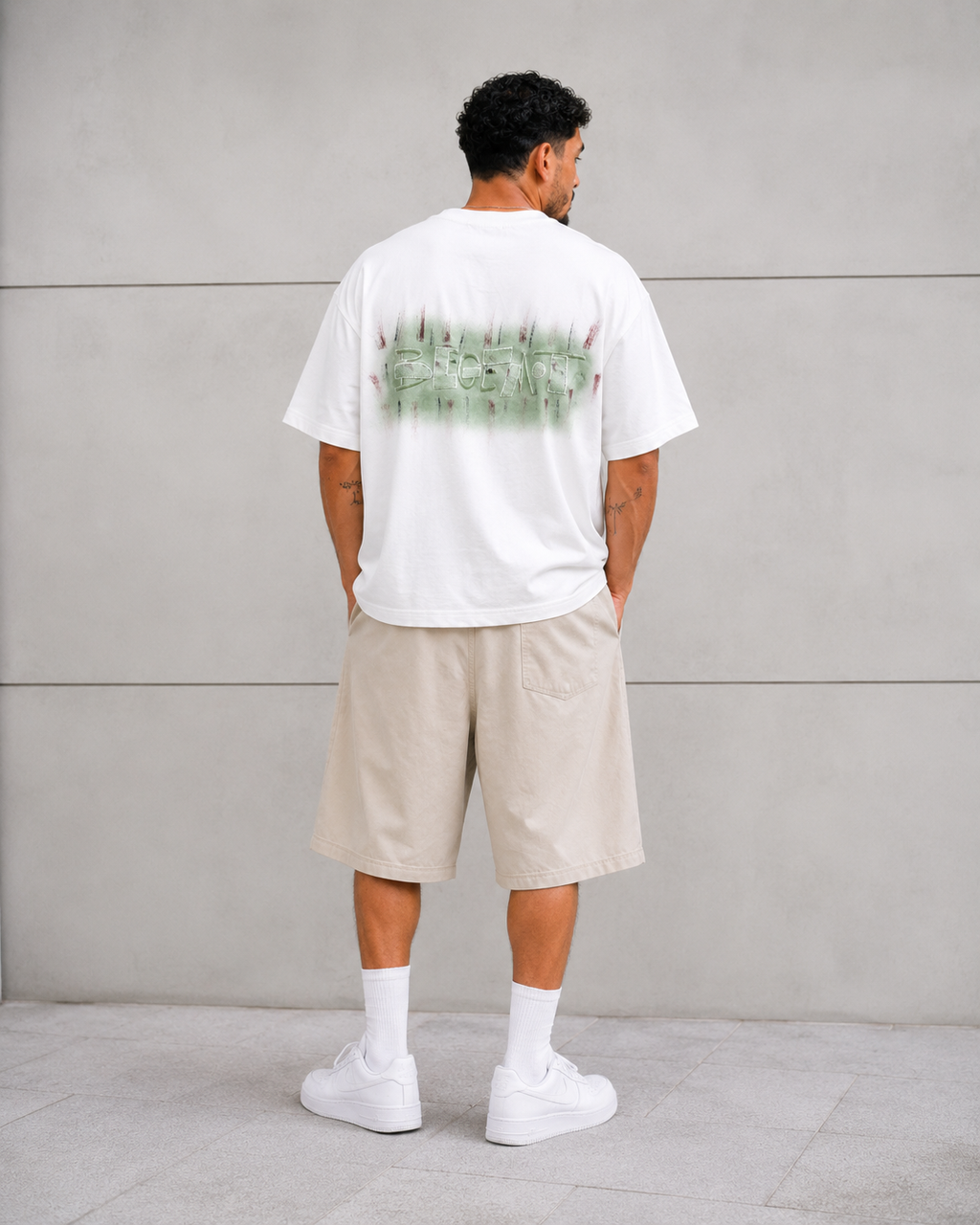 T-shirt Become Blanc