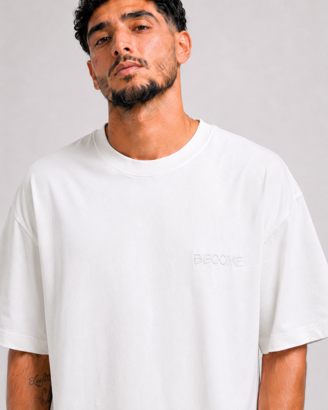 T-shirt Become Blanc