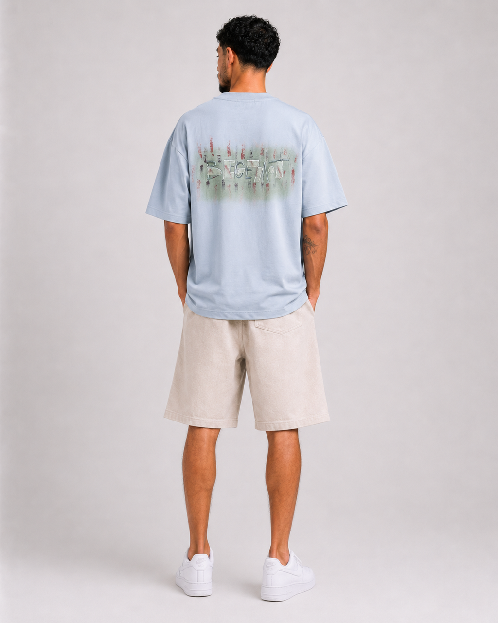 T-shirt Become Bleu Ciel