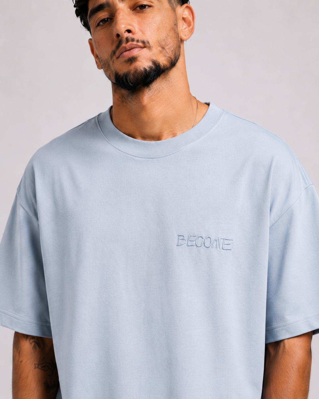 T-shirt Become Bleu Ciel