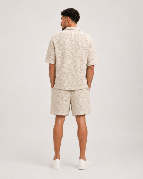 Ensemble Crochet Beige