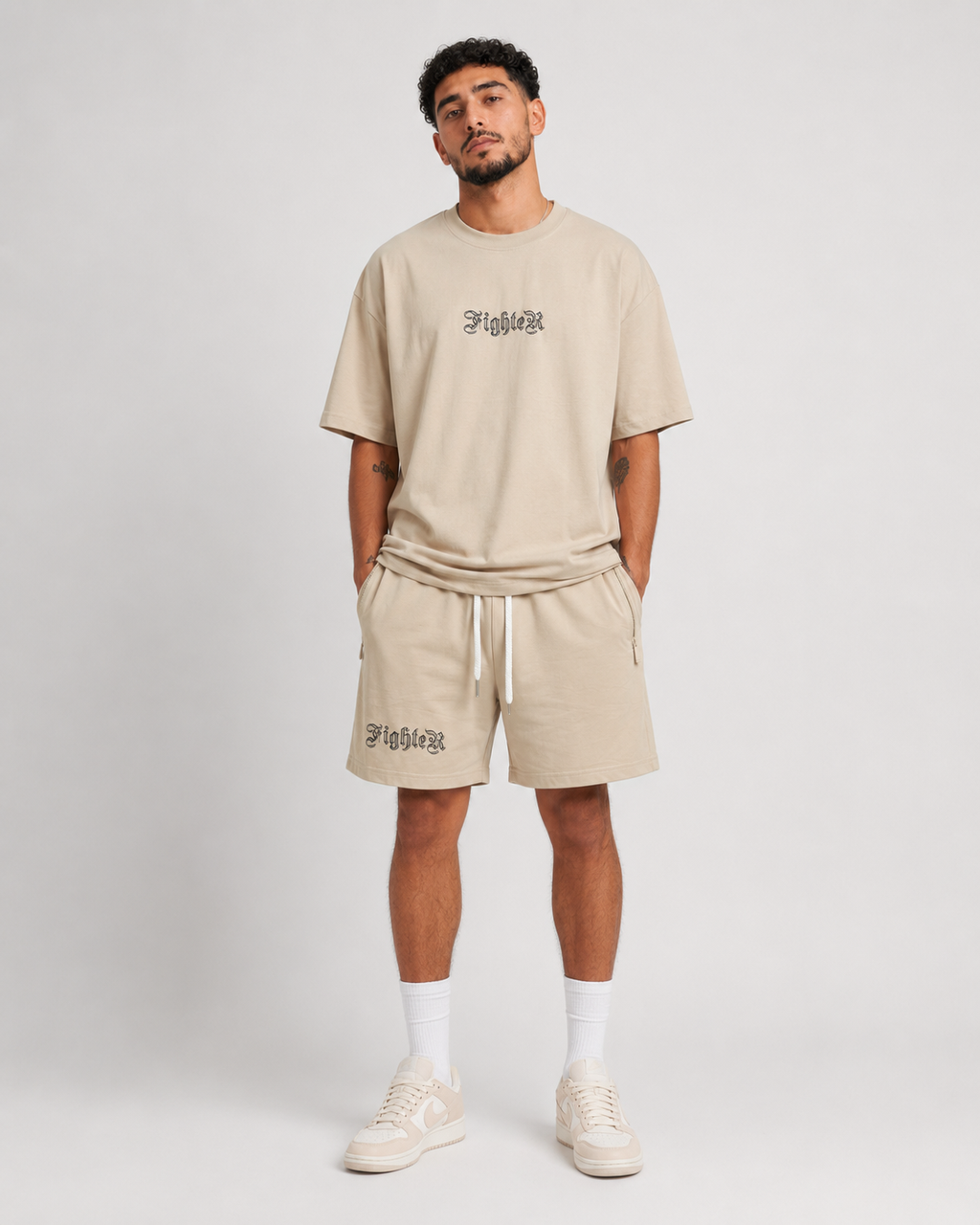 Ensemble Fighter Beige