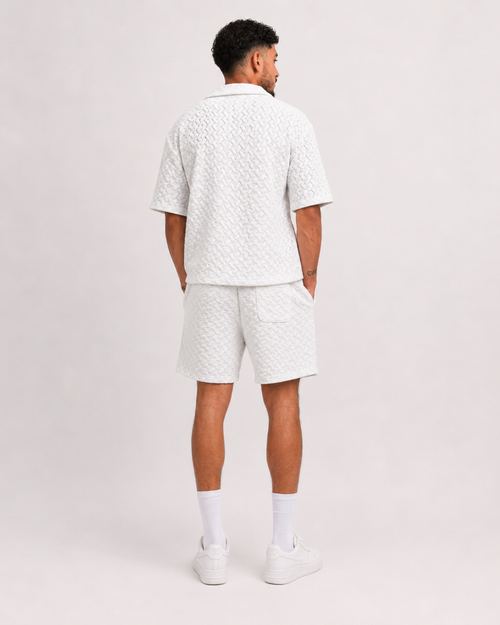 Ensemble Crochet Blanc