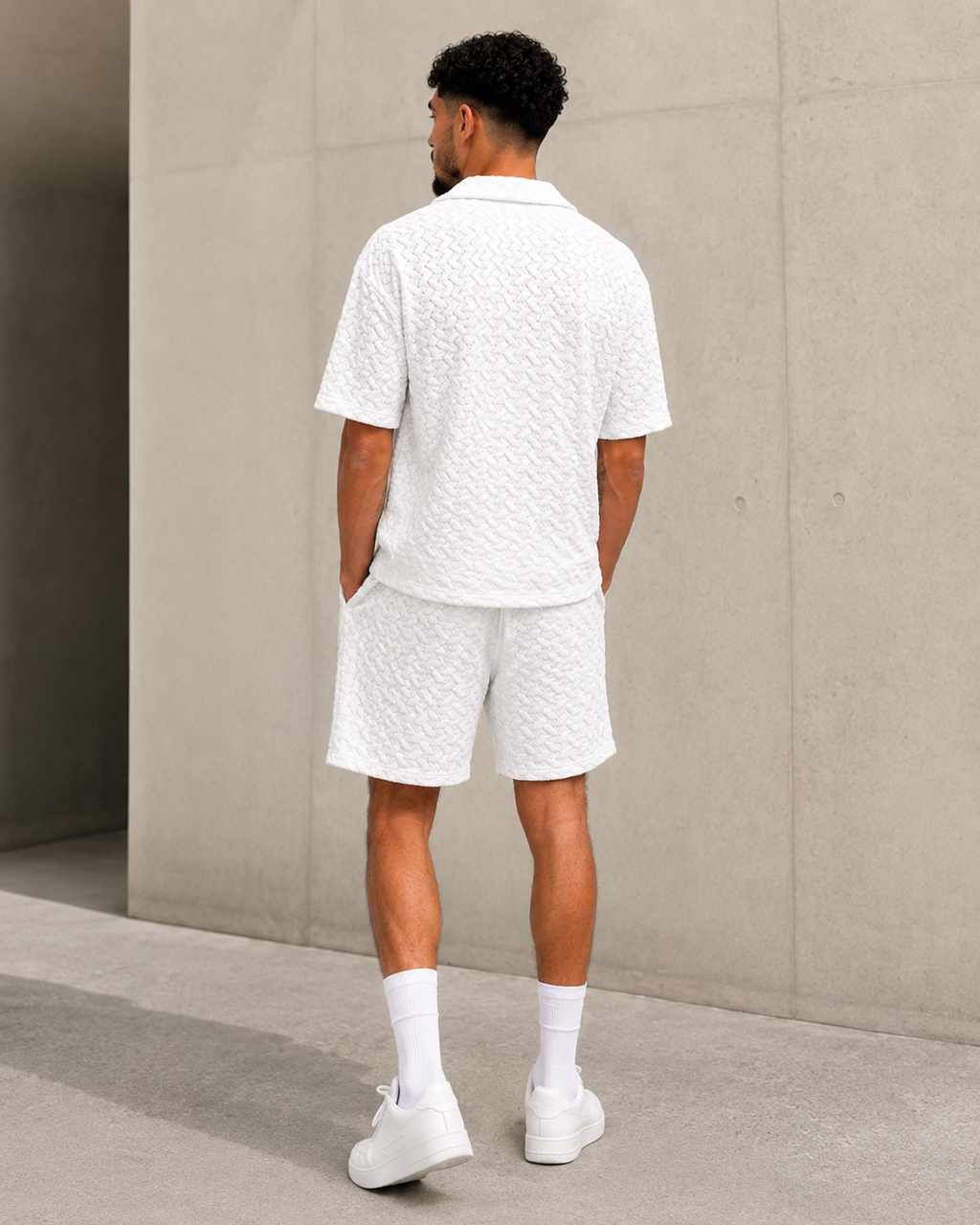 Ensemble Crochet Blanc