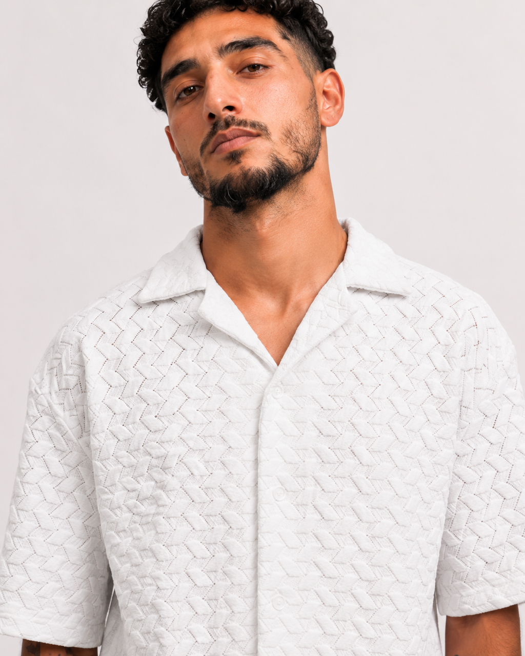 Ensemble Crochet Blanc